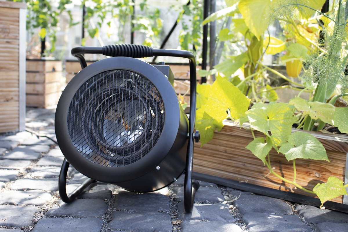 Gewächshaus-Elektroheizung Antares 3Kw, rund