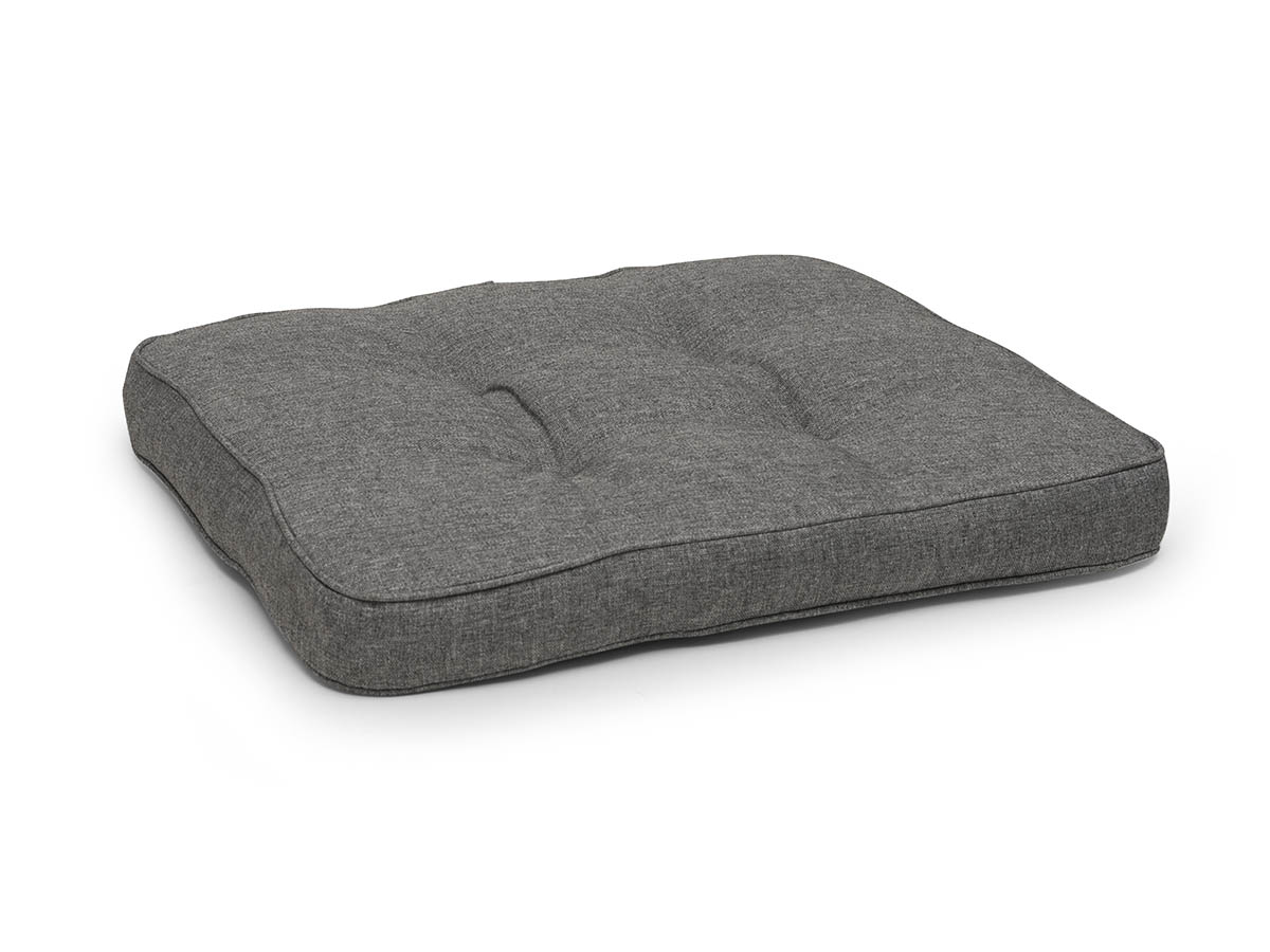 Sitzkissen 85, 49x53x8 cm grau-meliert, Sesselkissen/Bankkissen von Hillerstorp