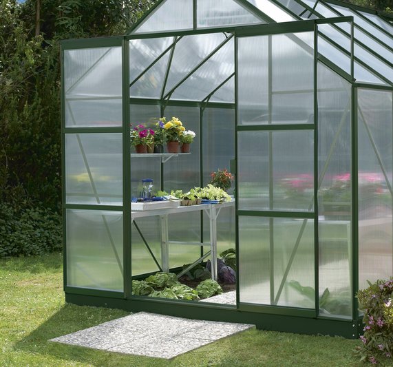 Türerweiterung zur Doppeltür für Meridian 1, smaragd (ohne Verglasung)